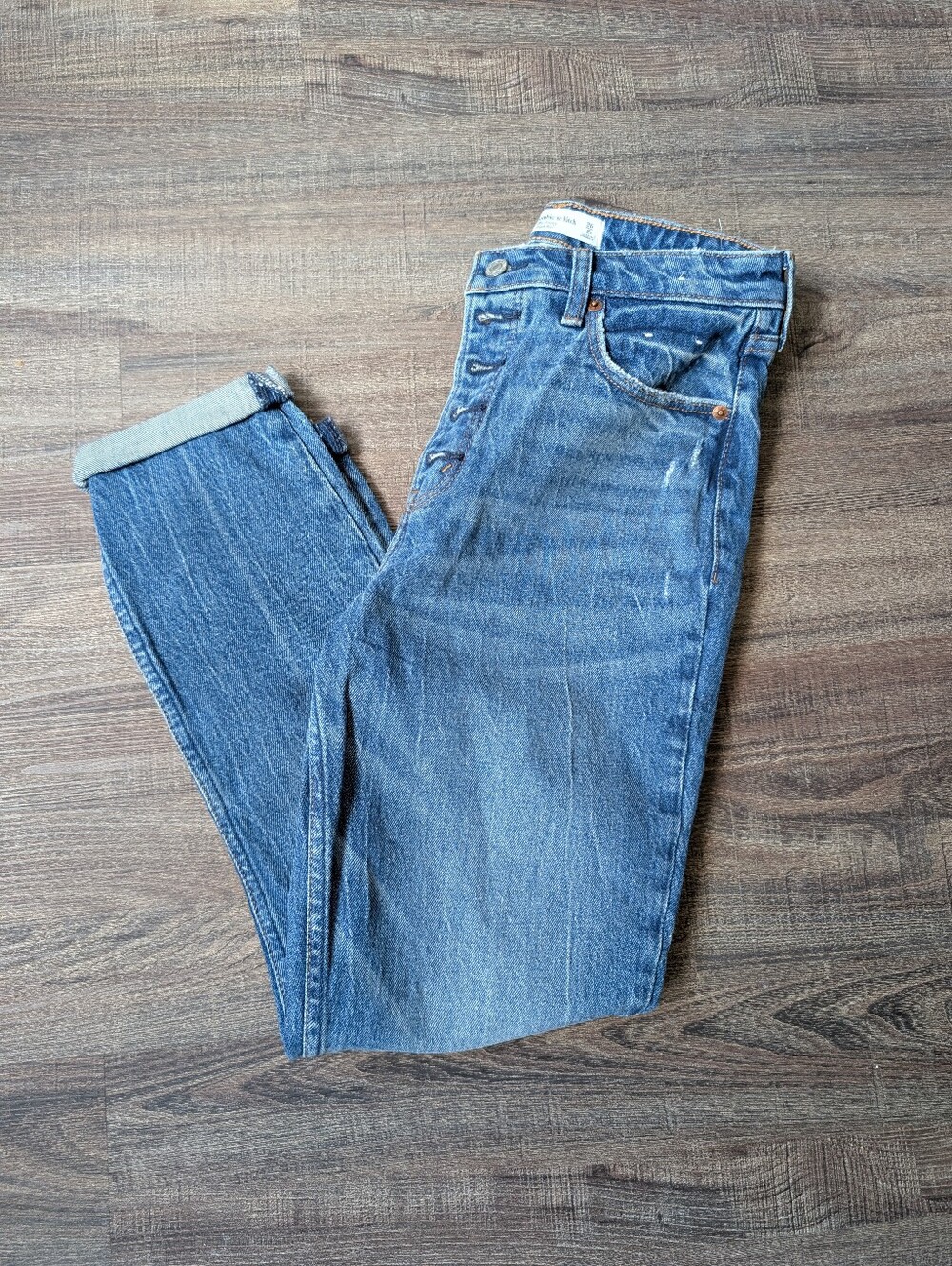 Abercrombie & Fitch Curve Love Skinny High Rise